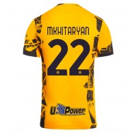 Camisa de time de futebol Inter Milan Henrikh Mkhitaryan #22 Replicas 3º Equipamento 2024-25 Manga Curta